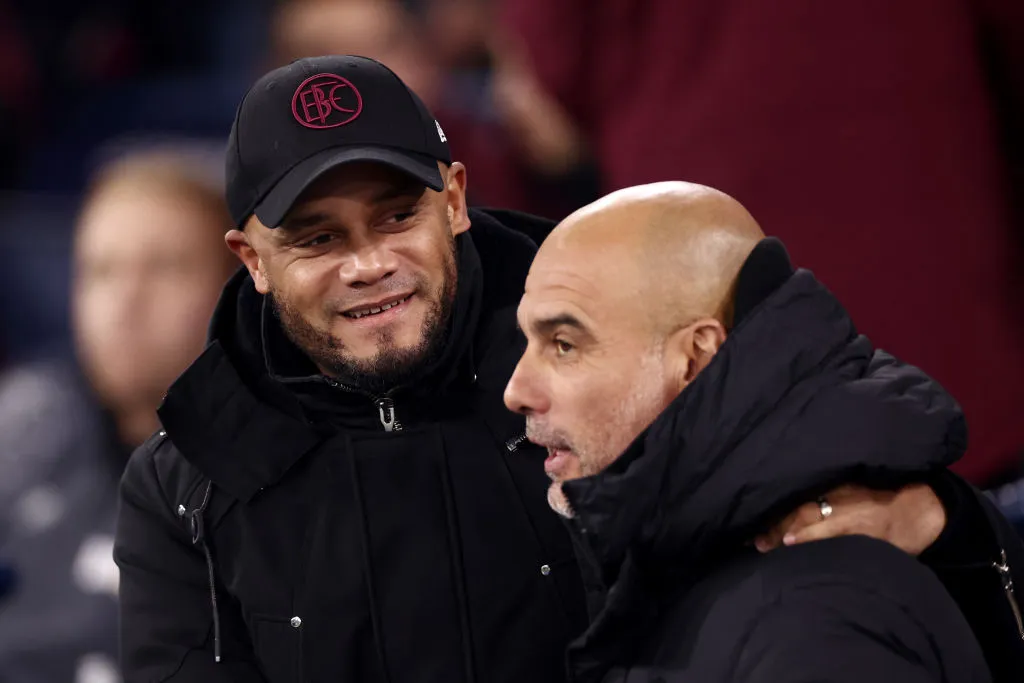 Guardiola destacó a Kompany como su posible sucesor. (Getty)