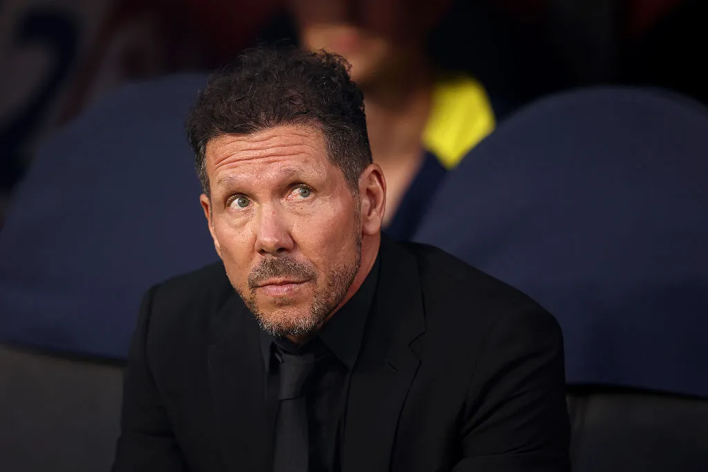 Simeone sabe que tiene una seguidilla de partidos importantes por delante. (Getty)