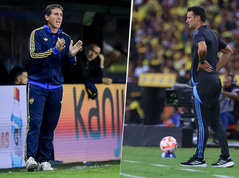 "Con Scaloni tenemos en común la forma de llevar un grupo, pero la comparación es exagerada"