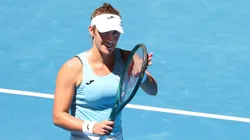 Solana Sierra superó dos tie breaks y se estrenó con victoria en el primer Masters de Madrid de su carrera