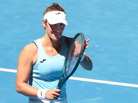 Solana Sierra superó dos tie breaks y se estrenó con victoria en el primer Masters de Madrid de su carrera