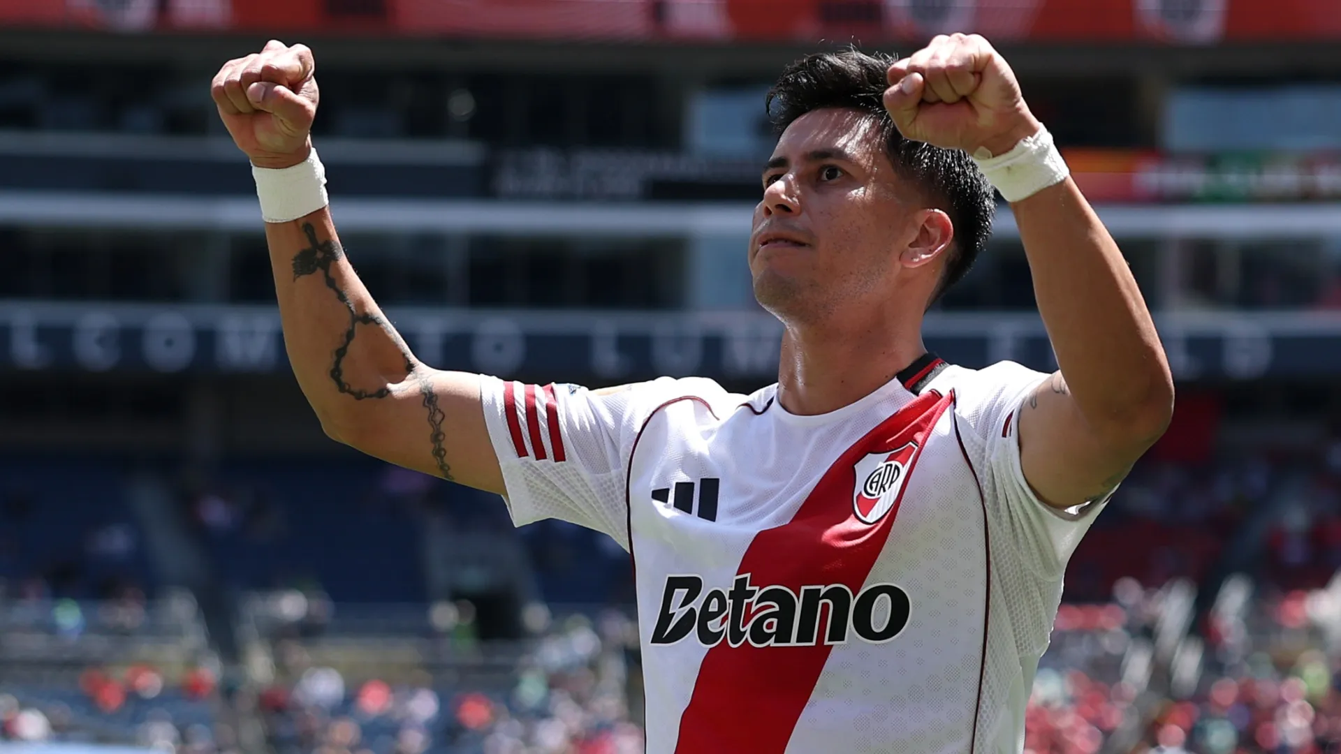 Maximiliano Meza, volante de River. (Foto: Getty)