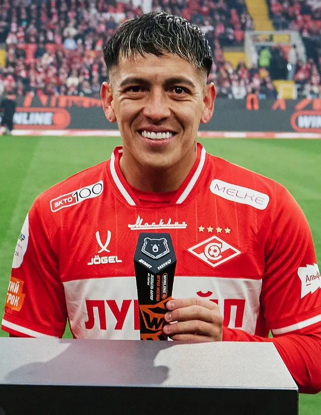 Esequiel Barco vive un gran momento en Spartak Moscú. (Foto: Prensa Spartak Moscú).