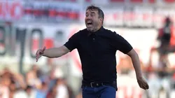 Eduardo Coudet, entrenador de River.