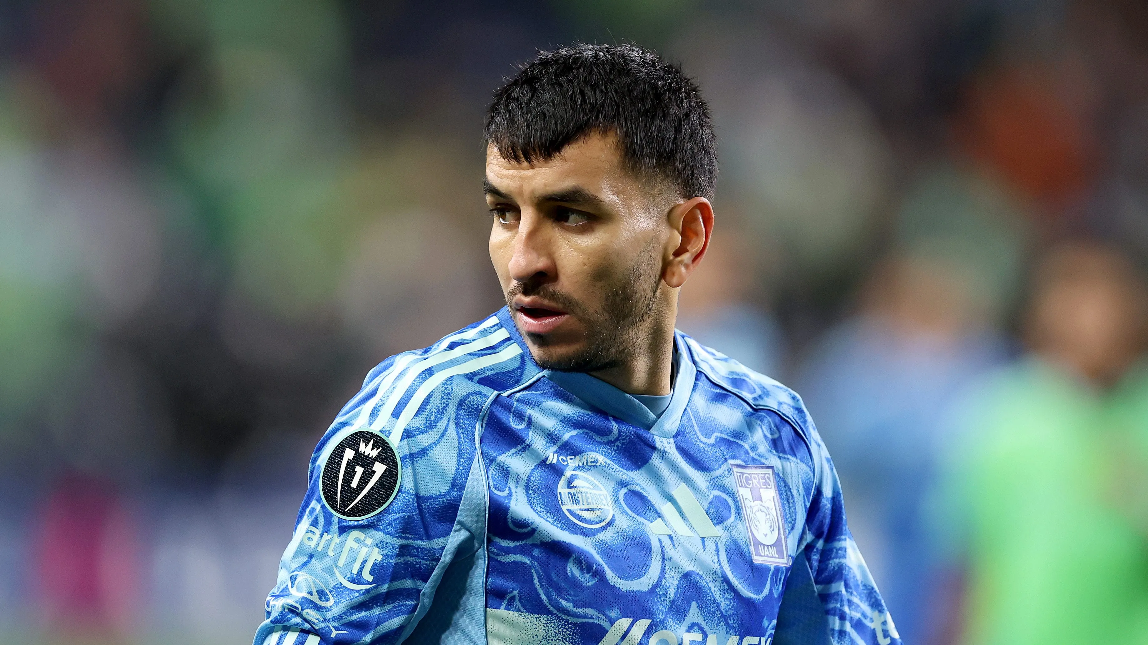 Ángel Correa, delantero de Tigres UANL. (Foto: Getty)