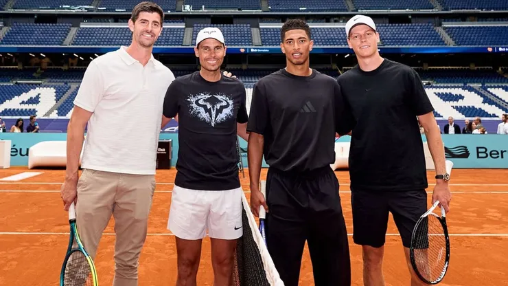 Courtois, Nadal, Bellingham y Sinner