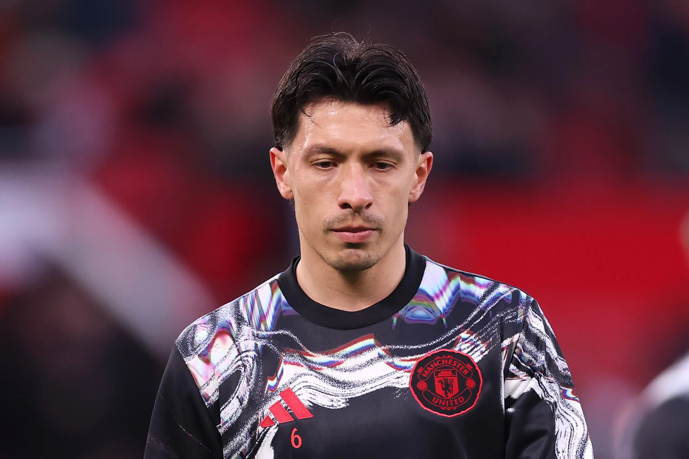 Lisandro Martínez podría salir del Manchester United (Getty)