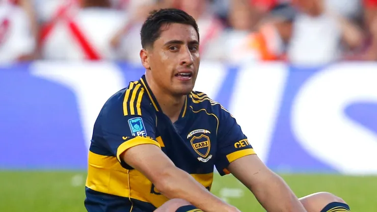 Miguel Merentiel, delantero de Boca.