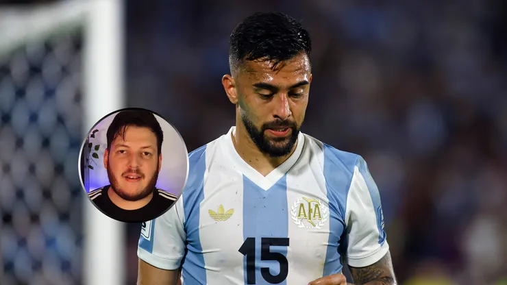 Nico González en la Selección Argentina.