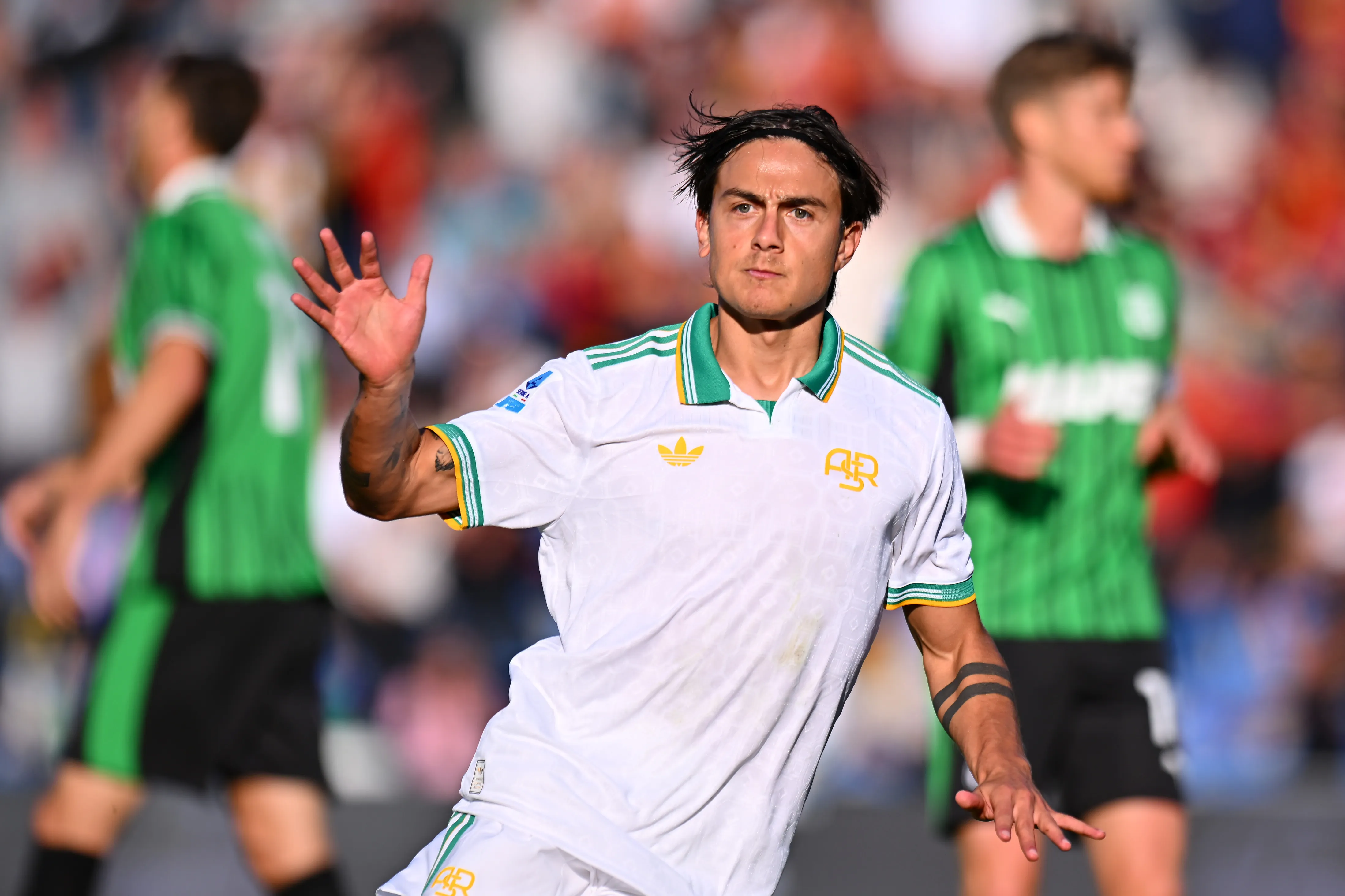 Paulo Dybala, delantero argentino de Roma que pretende Boca. (Getty Images)