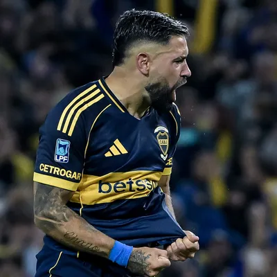 El gol de Milton Giménez para el 1 a 0 de Boca ante Defensa y Justicia