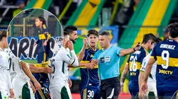 Exequiel Zeballos se cruzó con Santiago Ascacíbar.