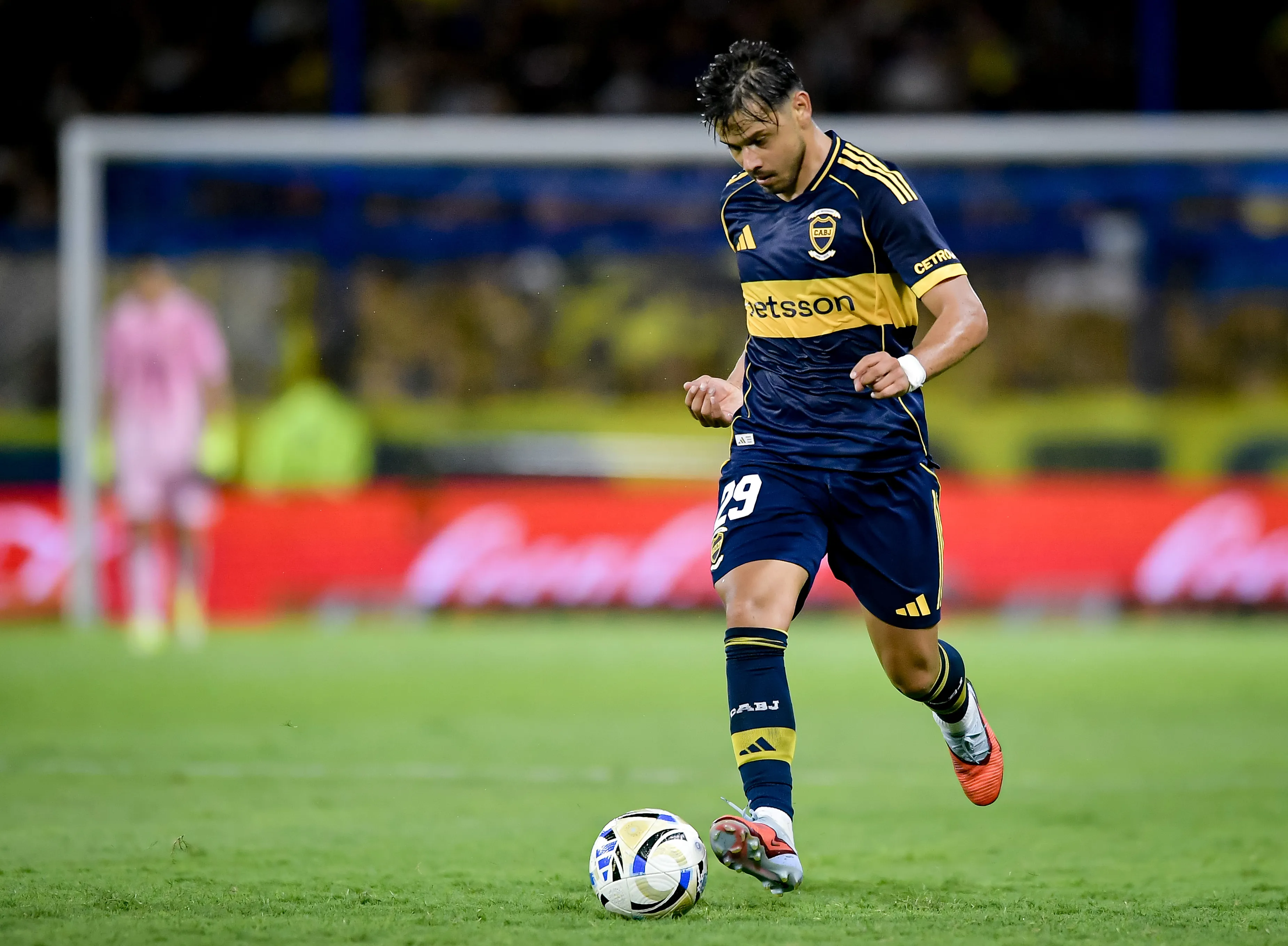 Ángel Romero, delantero de Boca. (Getty Images)