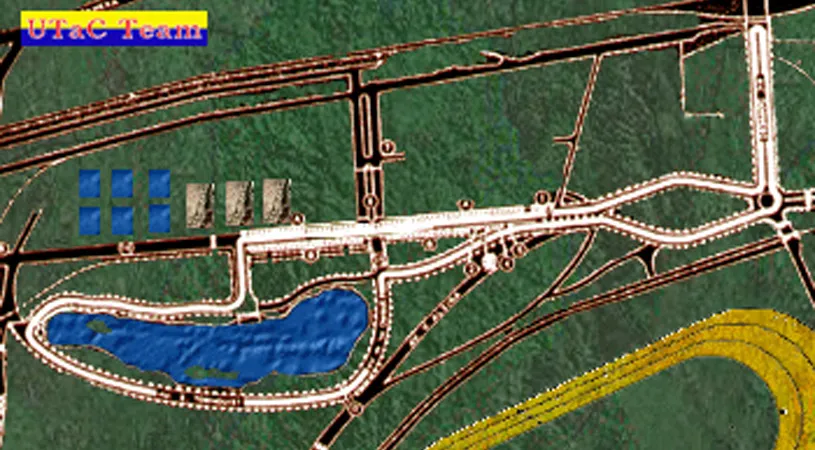 En blanco, el recorrido del callejero de Buenos Aires en 1948-1950. (Archivo UTaC Team)