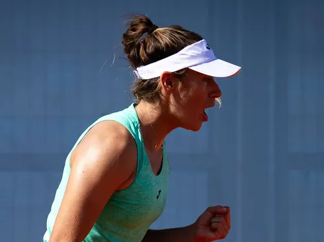 Solana Sierra arrasó con una Top 40 y ya está en tercera ronda de su primer Masters de Madrid