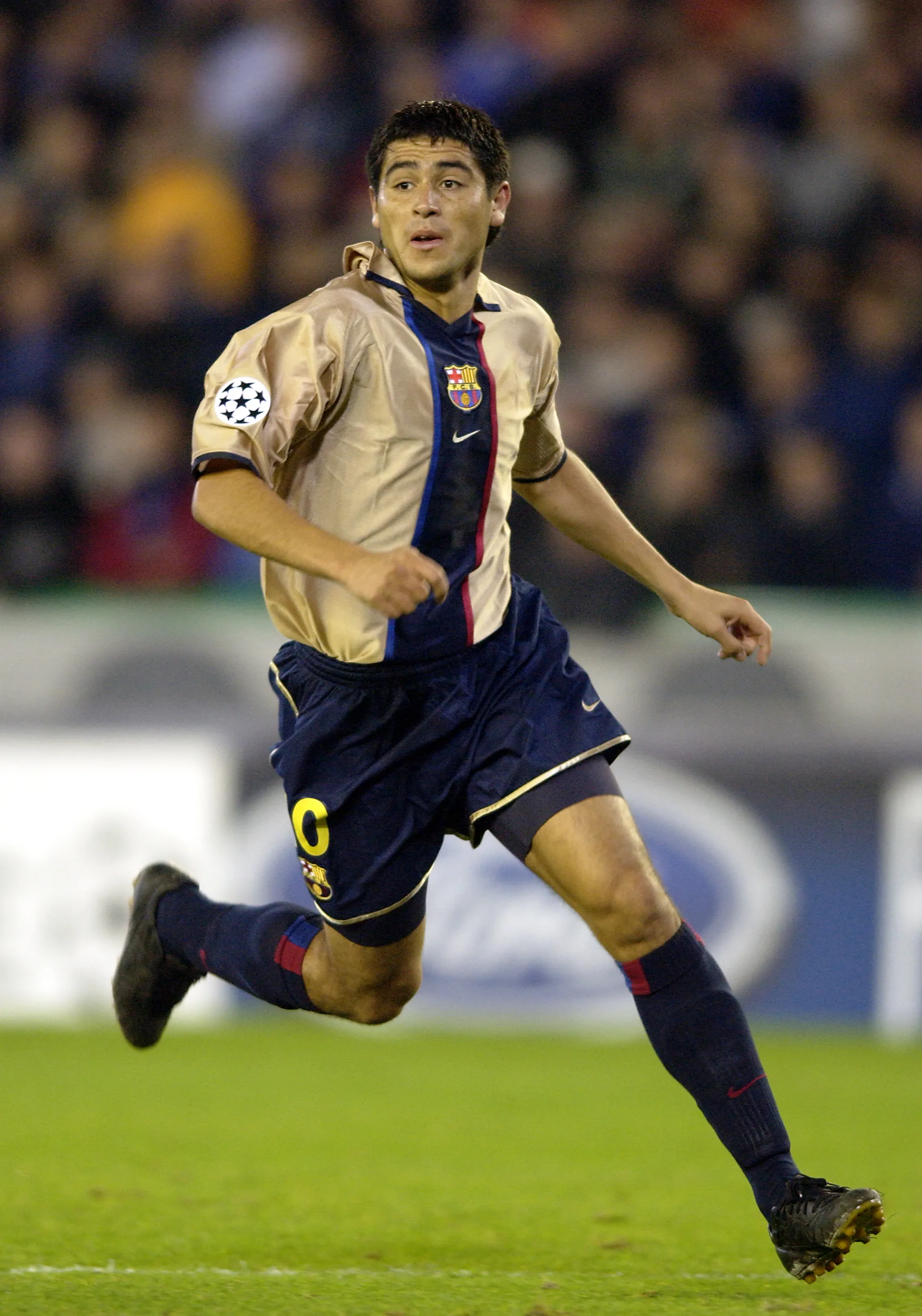 Juan Román Riquelme en Barcelona. (Foto: Getty).