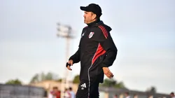 Eduardo Coudet, entrenador de River.