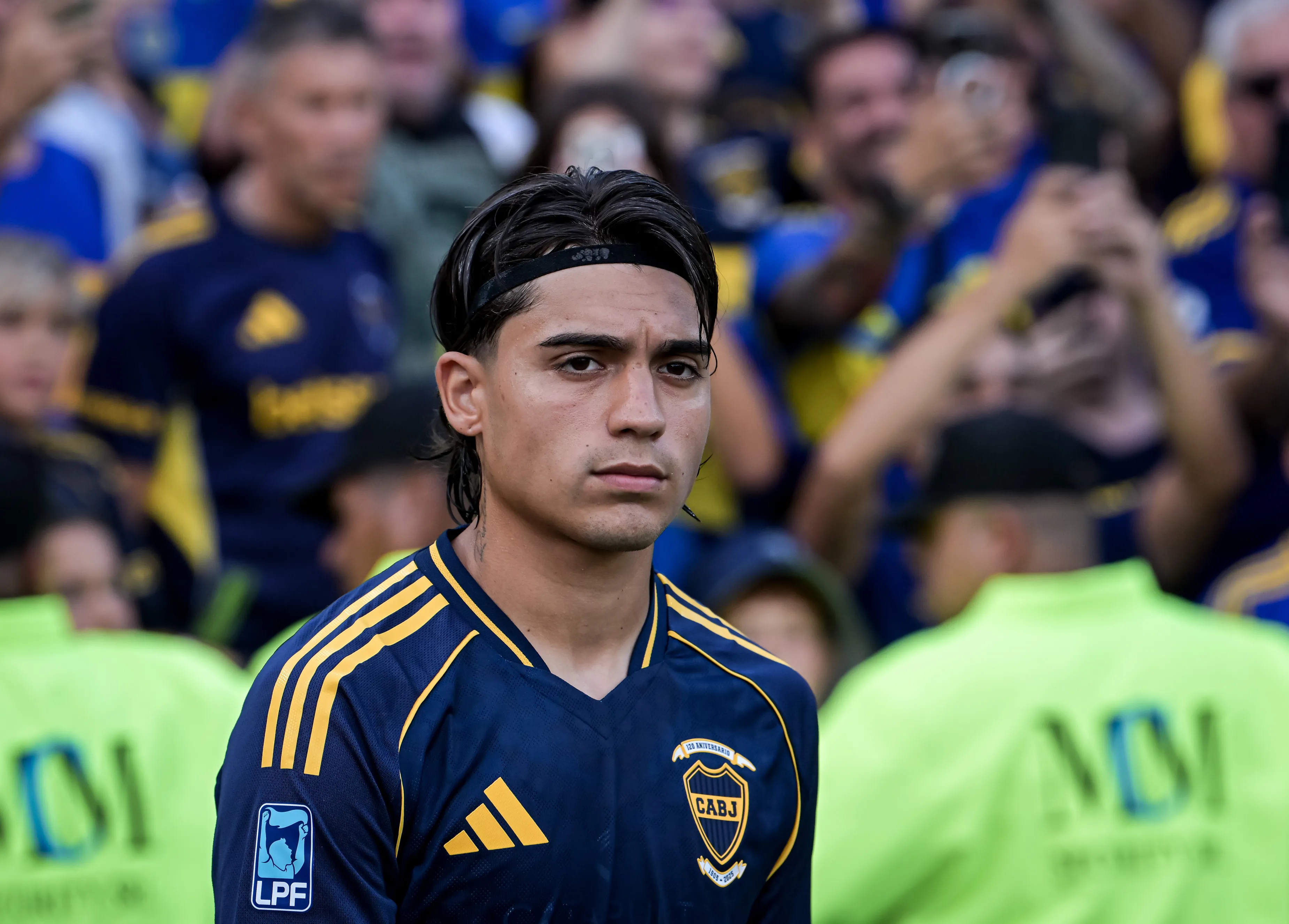 Exequiel Zeballos, delantero de Boca. (Getty Images)
