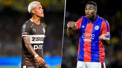 Juan Gauto y Jhohan Romaña, protagonistas en Platense y San Lorenzo.