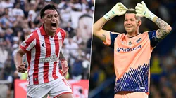 Tiago Palacios y Guido Herrera, protagonistas de Estudiantes y Talleres.