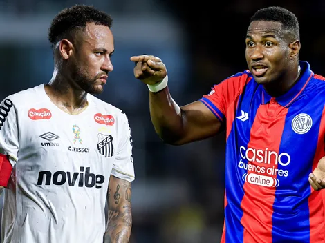 “Le vamos a meter”: la picante advertencia de Romaña a Neymar antes del San Lorenzo vs. Santos