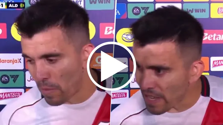 Marcos Acuña dijo que todavía no está pensando en la Copa del Mundo, sino en su próximo partido con River.