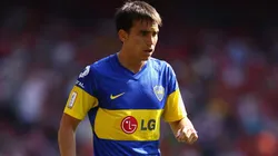 Pablo Mouche en su paso por Boca.