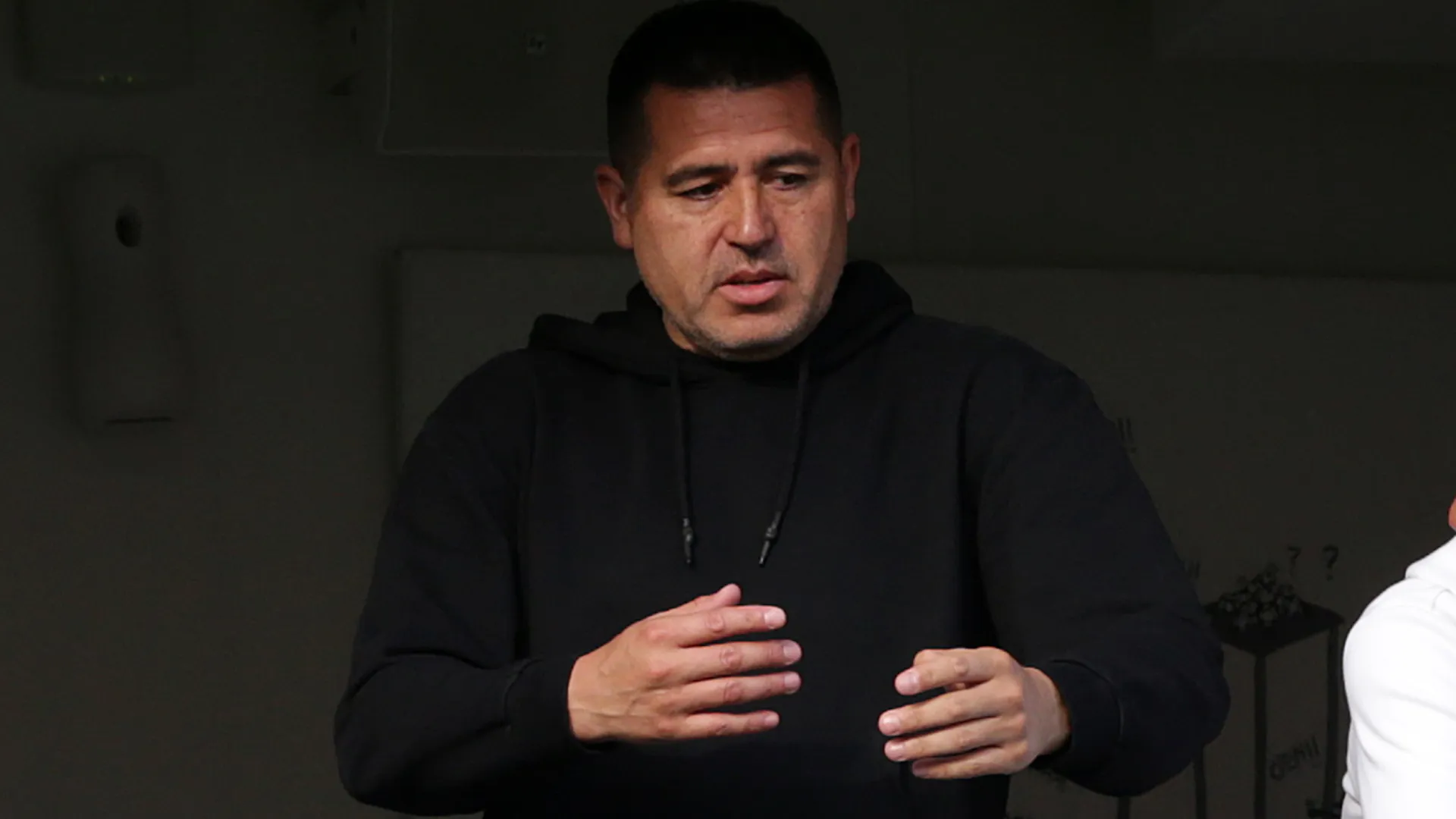 Juan Román Riquelme, presidente de Boca Juniors. (Getty Images)