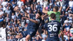 Studer y el momento exacto en el que le dio una mano a Independiente Rivadavia en el clásico ante Gimnasia.