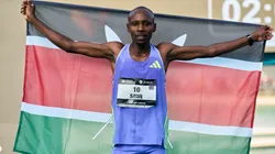 Sebastian Sawe, atleta keniata.