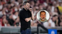 Eduardo Coudet, entrenador de River.