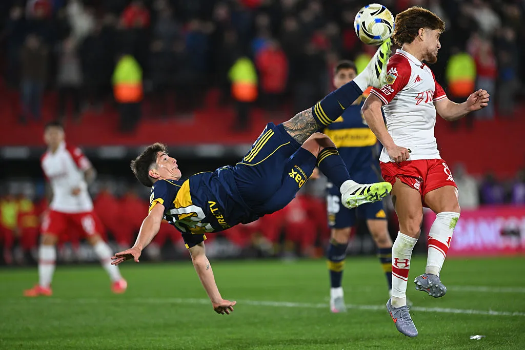 Boca, emparejado con Huracán. (Foto: Getty)