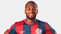 Diego Perea en su paso por San Lorenzo.