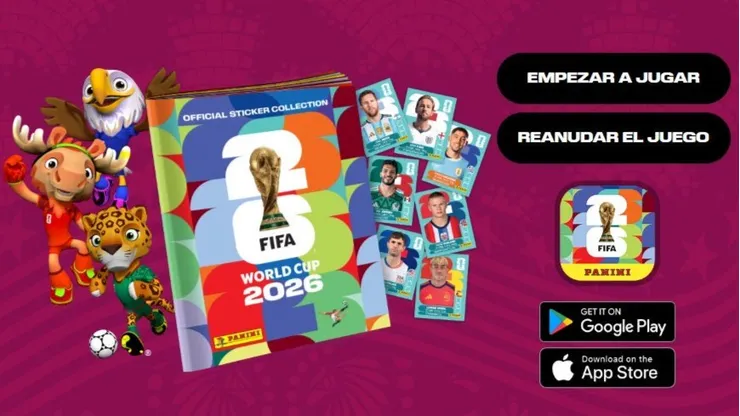 El álbum virtual del Mundial 2026 ya está disponible para ser coleccionado.