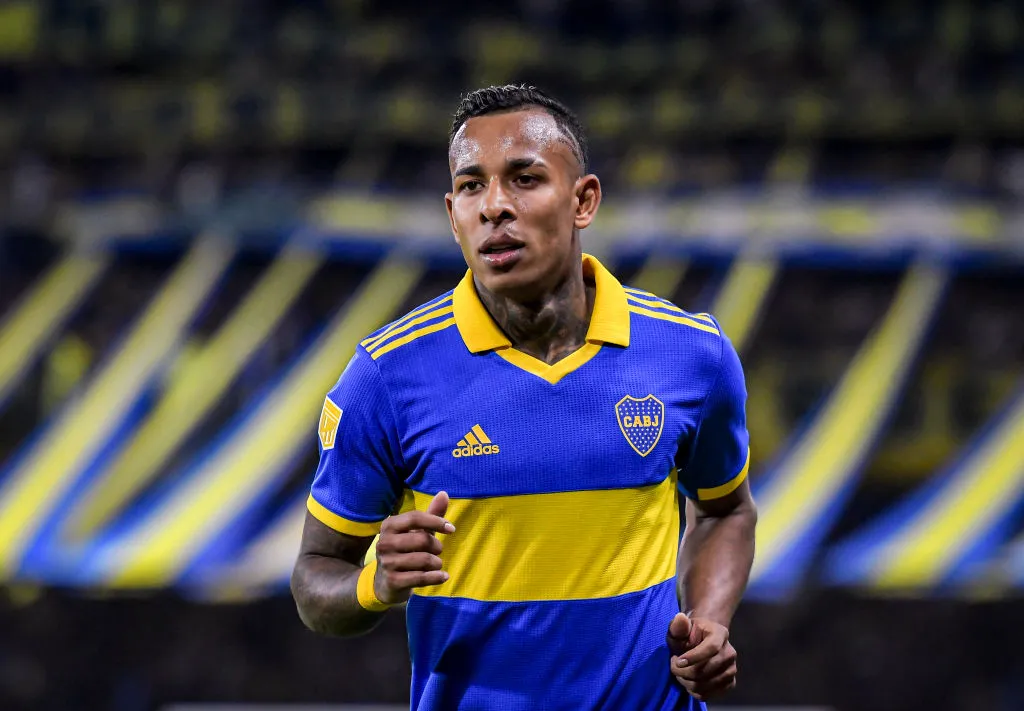 Sebastián Villa en su etapa en Boca Juniors. (Foto: Getty)