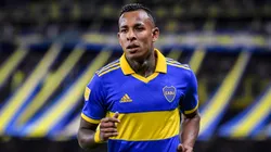 Sebastián Villa, durante su etapa en Boca.