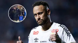 Neymar no pasó desapercibido durante su estadía en Buenos Aires.