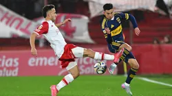 Boca estaría jugando contra Huracán.