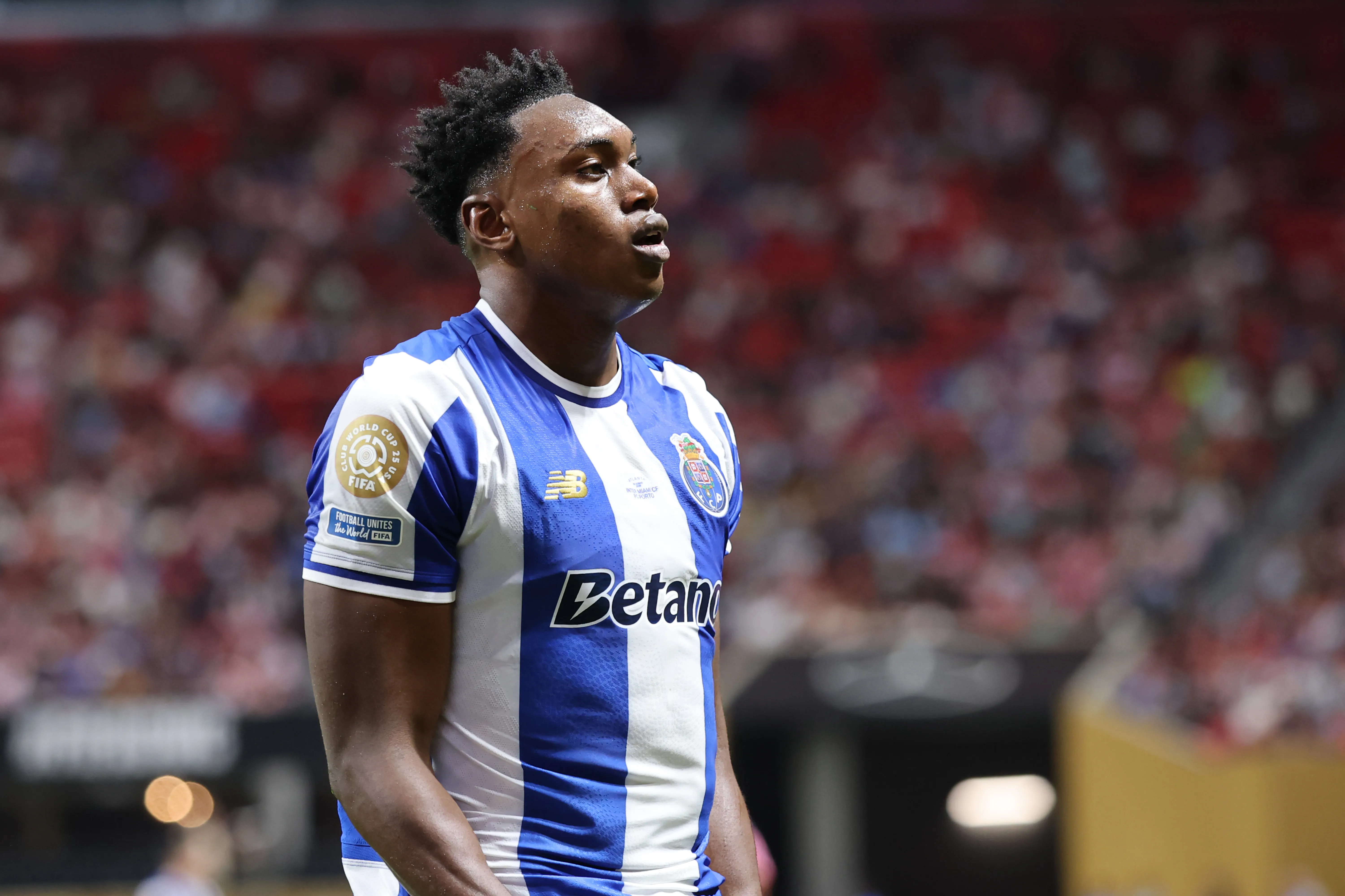 Samu Aghehowa, delantero de Porto. (Foto: Getty)