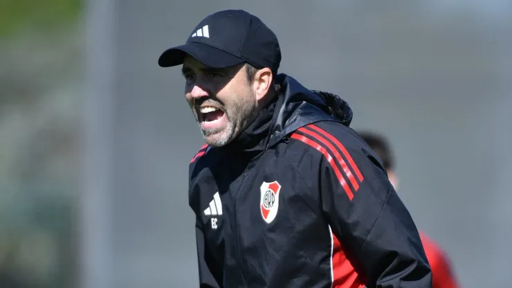Eduardo Coudet, entrenador de River.