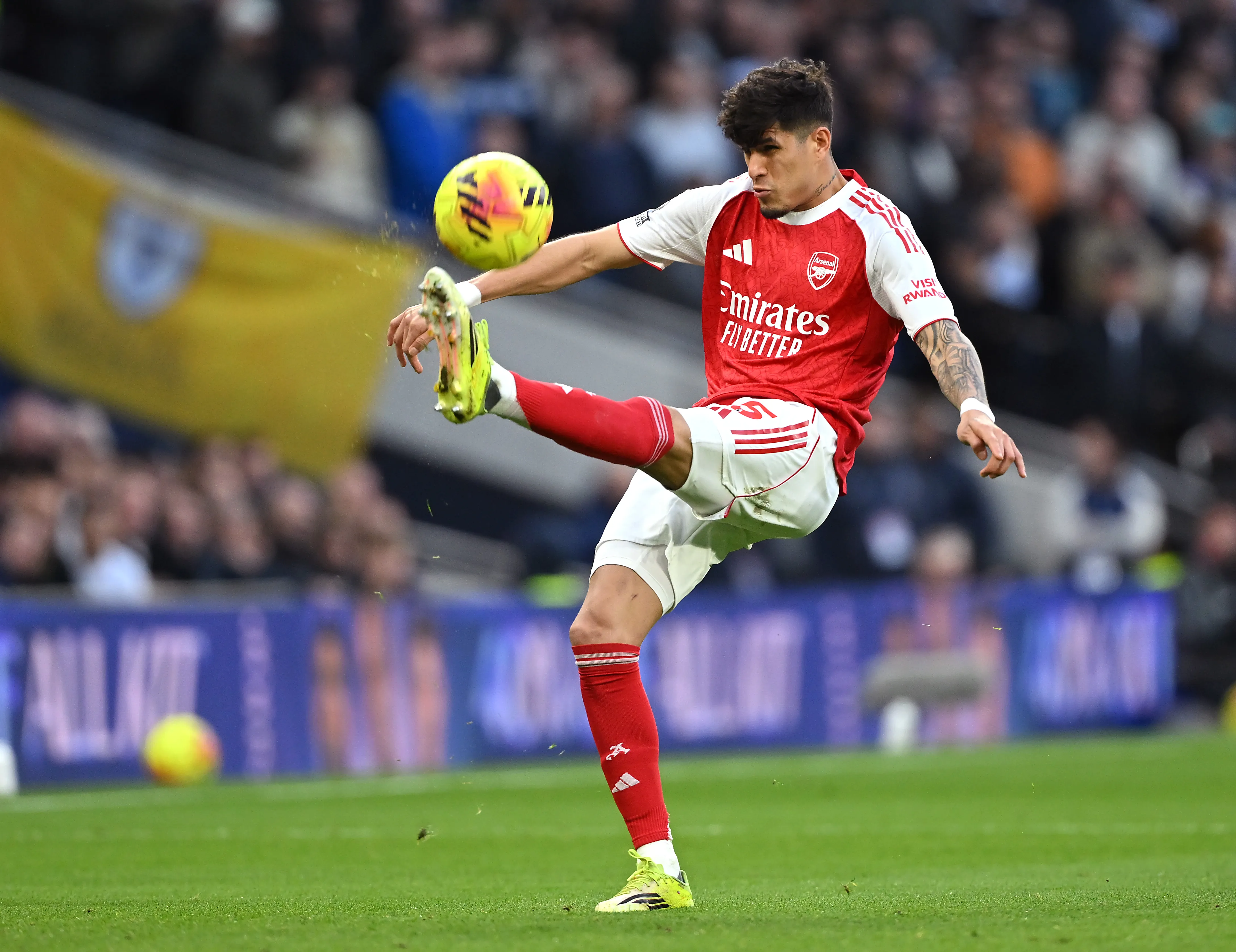 Piero Hincapié se consolidó en su primera temporada en Arsenal.