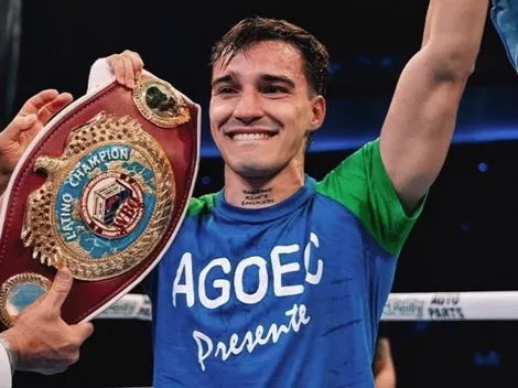 Alan Chaves, el invicto argentino que debutó en Las Vegas con nocaut y conquistó a Eddie Hearn: “Ha nacido una estrella”