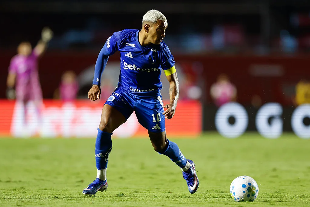 Matheus Pereira, el distinto de Cruzeiro. (Getty)