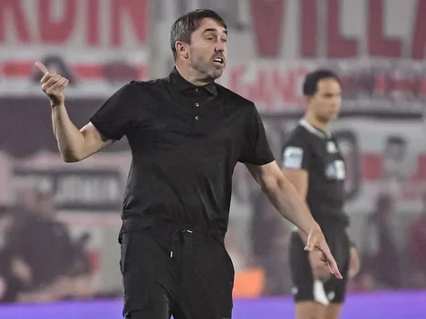 Con una duda en el mediocampo, Coudet define la formación de River para visitar a Bragantino