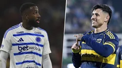 Cruzeiro y Boca se enfrentan por la Copa Libertadores.