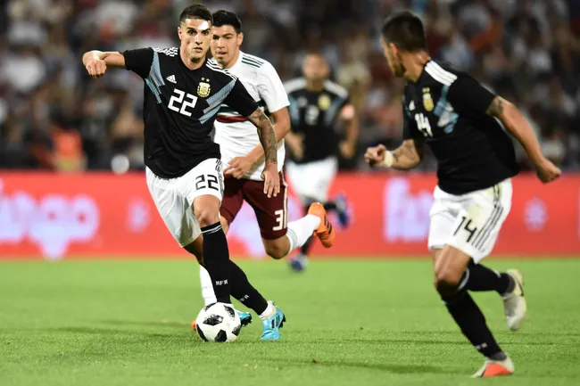 Erik Lamela en su paso por la Selección Argentina. (Foto: Getty)