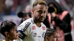 Neymar jugó por primera vez en su carrera en el Nuevo Gasómetro.