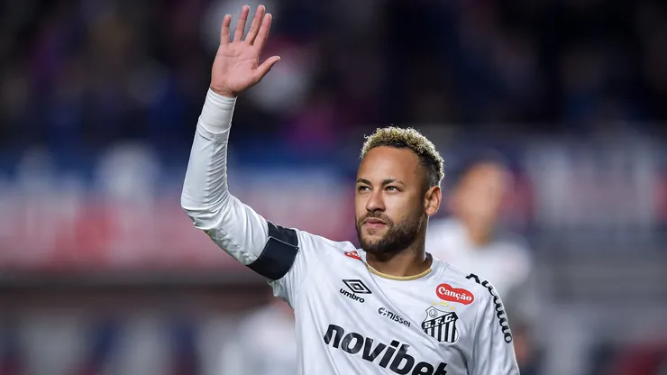 Neymar agradeció por el trato recibido en Argentina y elogió a la hinchada de San Lorenzo.