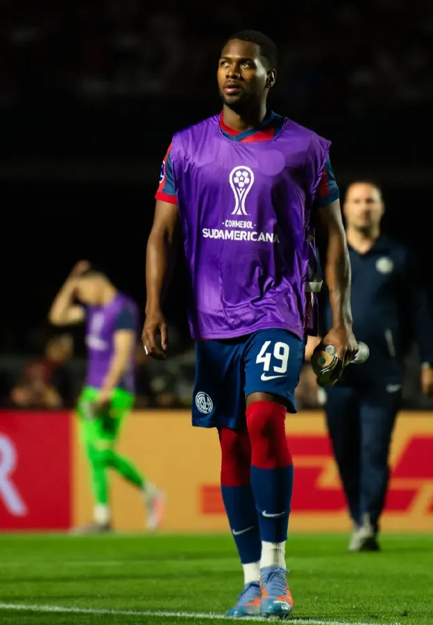 Perea en San Lorenzo. (Foto: @dperea9).