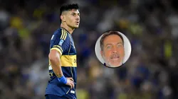 Adam Bareiro con la camiseta de Boca.